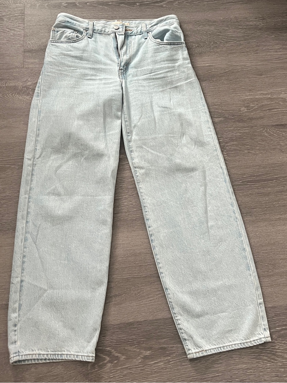 Levi's Light Blue baggy dad Jeans